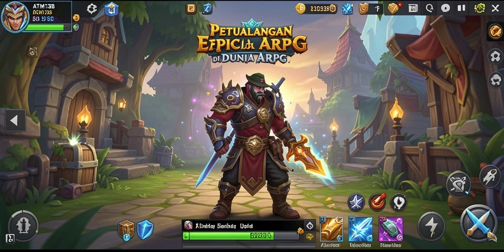 Tampilan menarik dari gameplay <strong>ATM138</strong> penuh aksi dan petualangan.