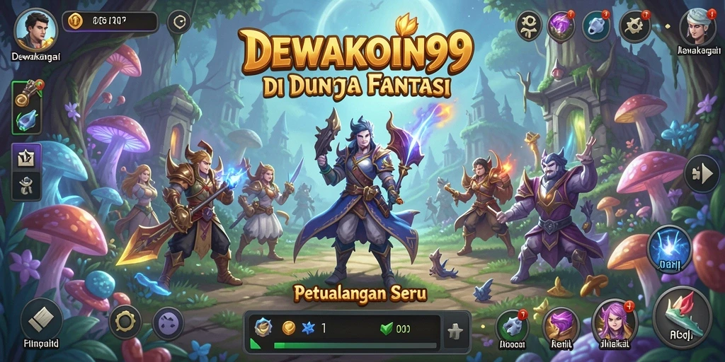 Tampilan gameplay DEWAKOIN99 yang epik dan mengasyikkan.