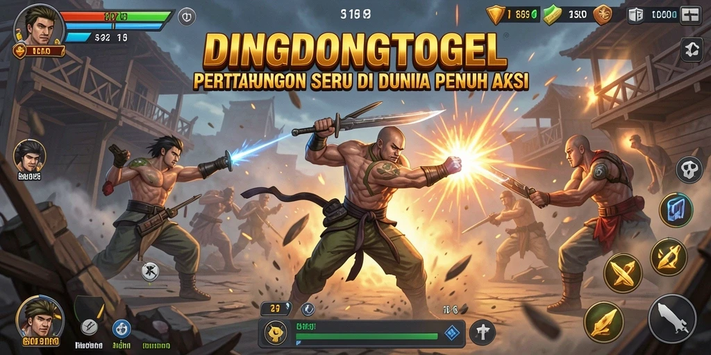 Tampilkan aksi pertarungan menegangkan di DINGDONGTOGEL.