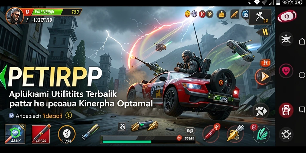 Tampilan antarmuka utama PETIRRP yang intuitif dan mudah digunakan.