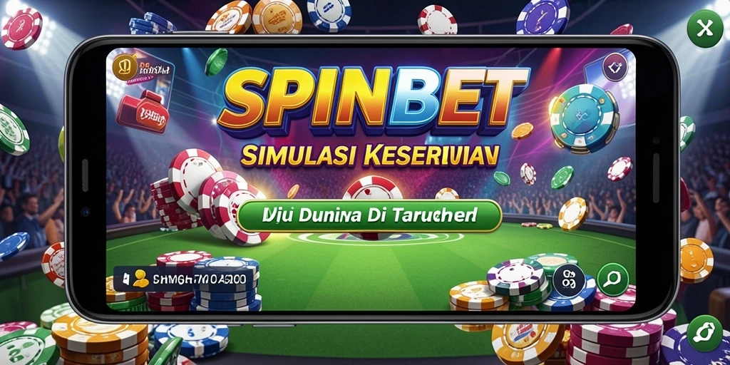 Tampilan gameplay SPINBET yang seru dan interaktif.