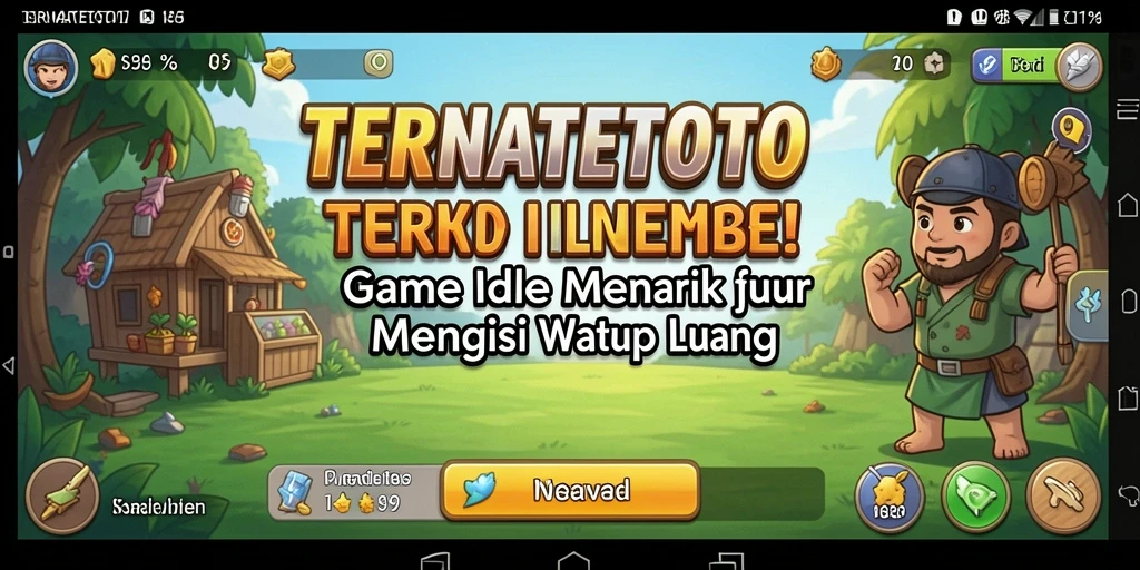Tampilan gameplay <strong>TERNATETOTO</strong> yang sederhana dan memukau.