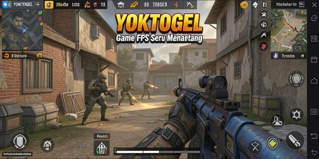 Tampilan gameplay YOKTOGEL yang mendebarkan dan dinamis.