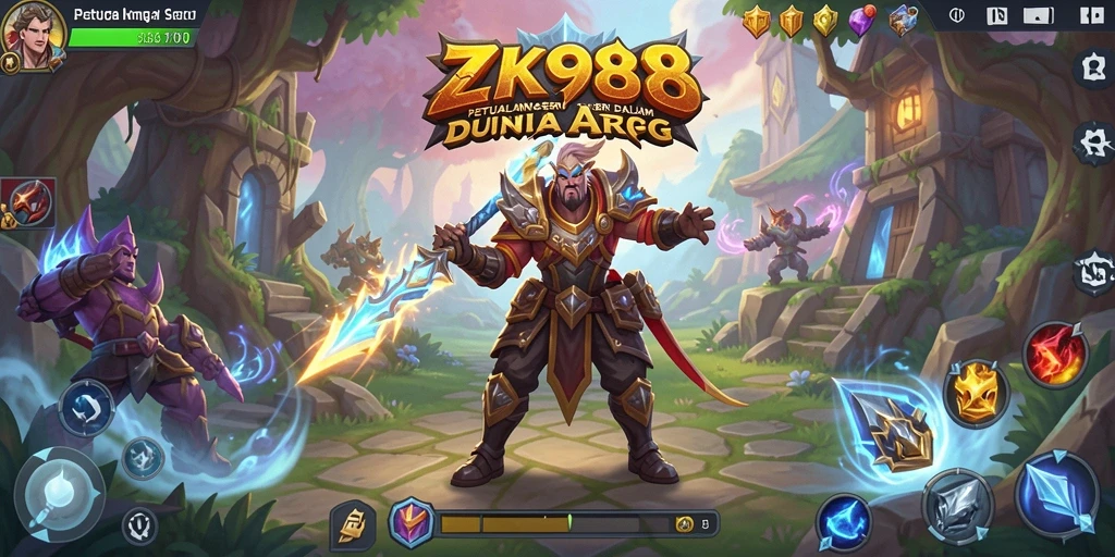Gameplay intens dengan aksi luar biasa dalam ZK988.